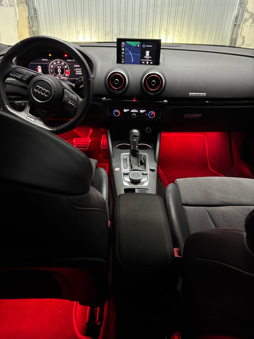 Installation LED d'ambiance Al Auto 77