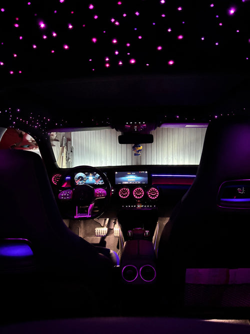 Installation LED d'ambiance Al Auto 77
