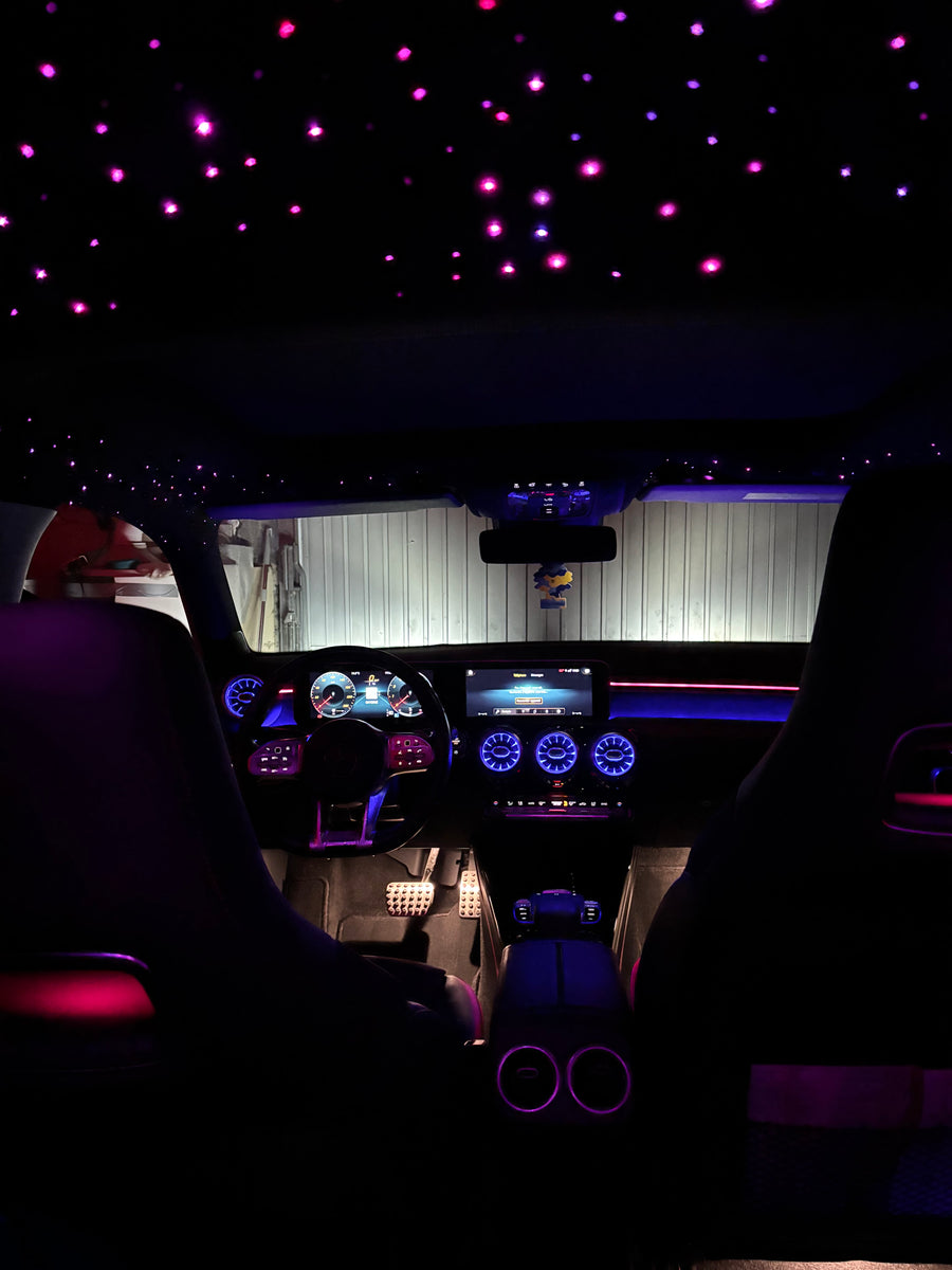 Installation LED d'ambiance Al Auto 77