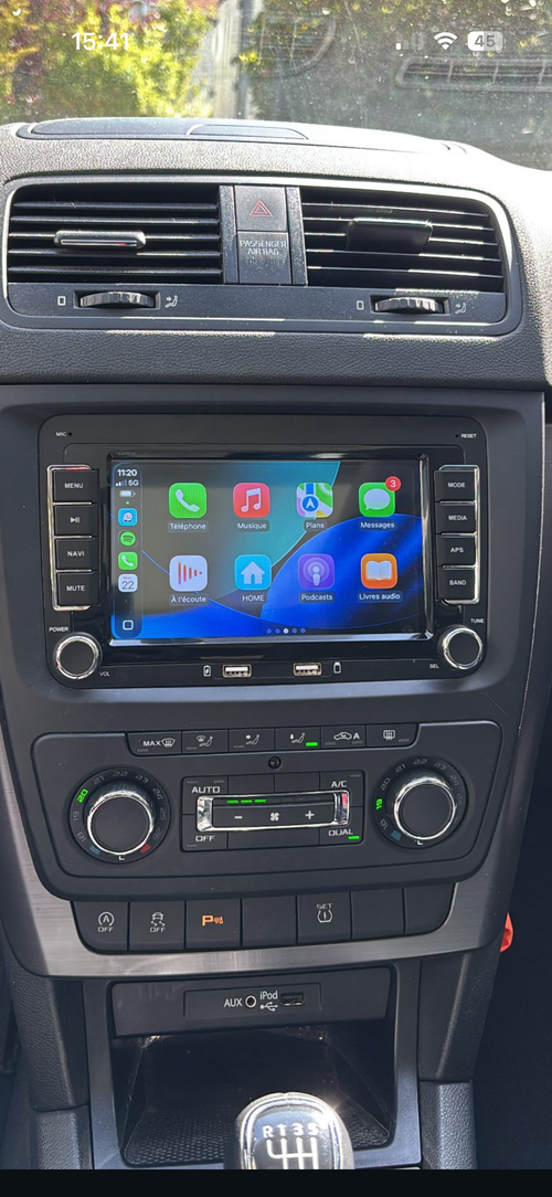 Installation CarPlay Al Auto 77